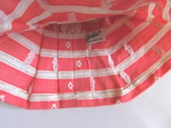 barbie coral sundress label